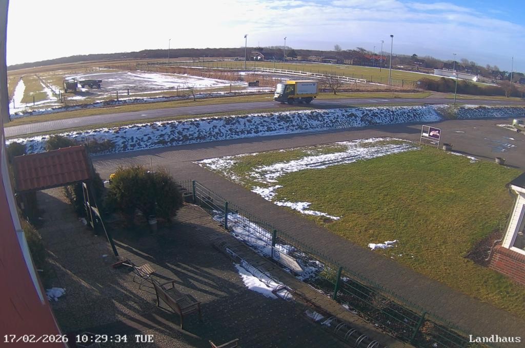 Archiv Foto Webcam Langeoog: Landhaus am Schniederdamm