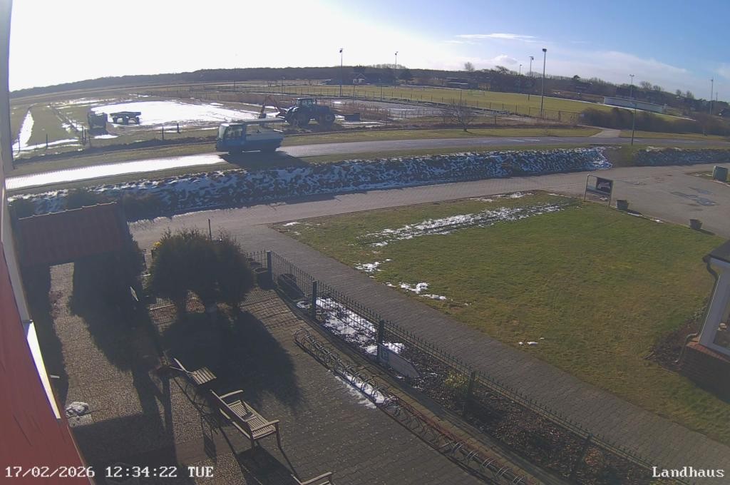 Archiv Foto Webcam Langeoog: Landhaus am Schniederdamm