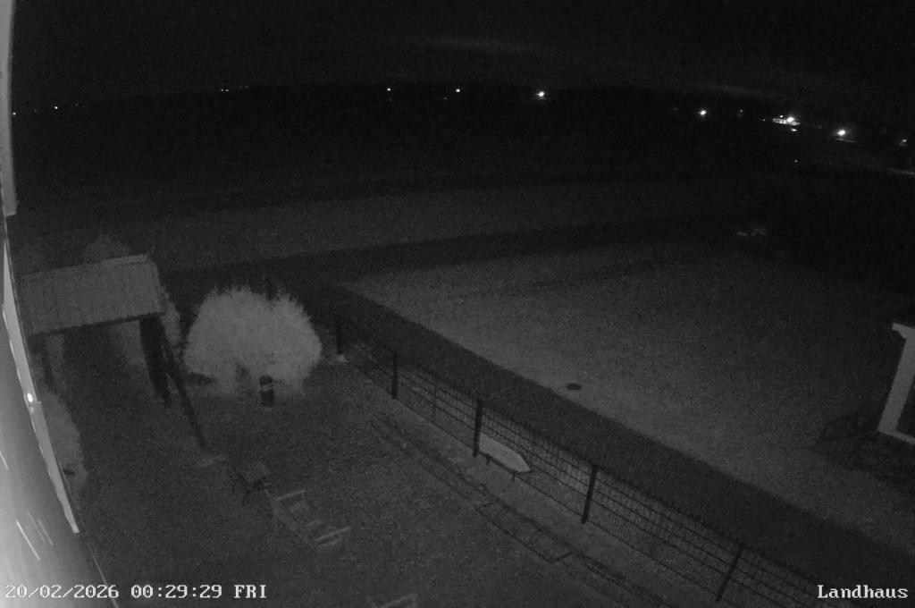 Archiv Foto Webcam Langeoog: Landhaus am Schniederdamm