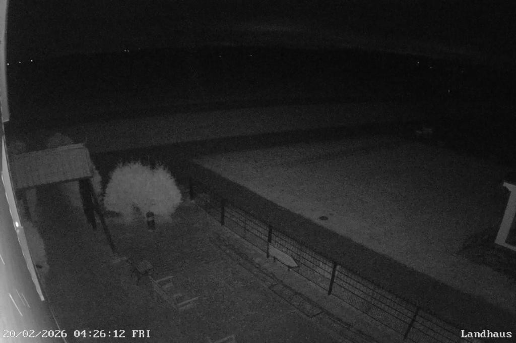 Archiv Foto Webcam Langeoog: Landhaus am Schniederdamm