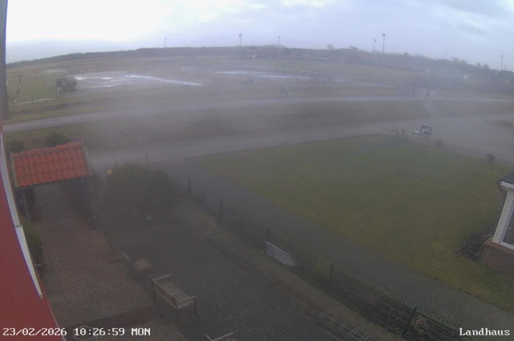 Archiv Foto Webcam Langeoog: Landhaus am Schniederdamm