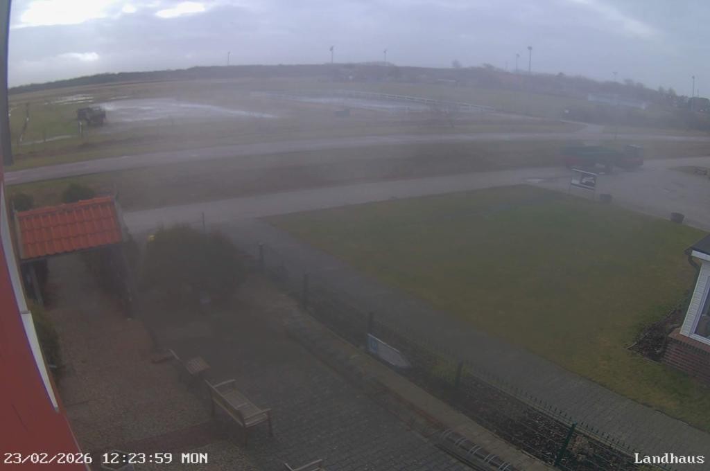 Archiv Foto Webcam Langeoog: Landhaus am Schniederdamm