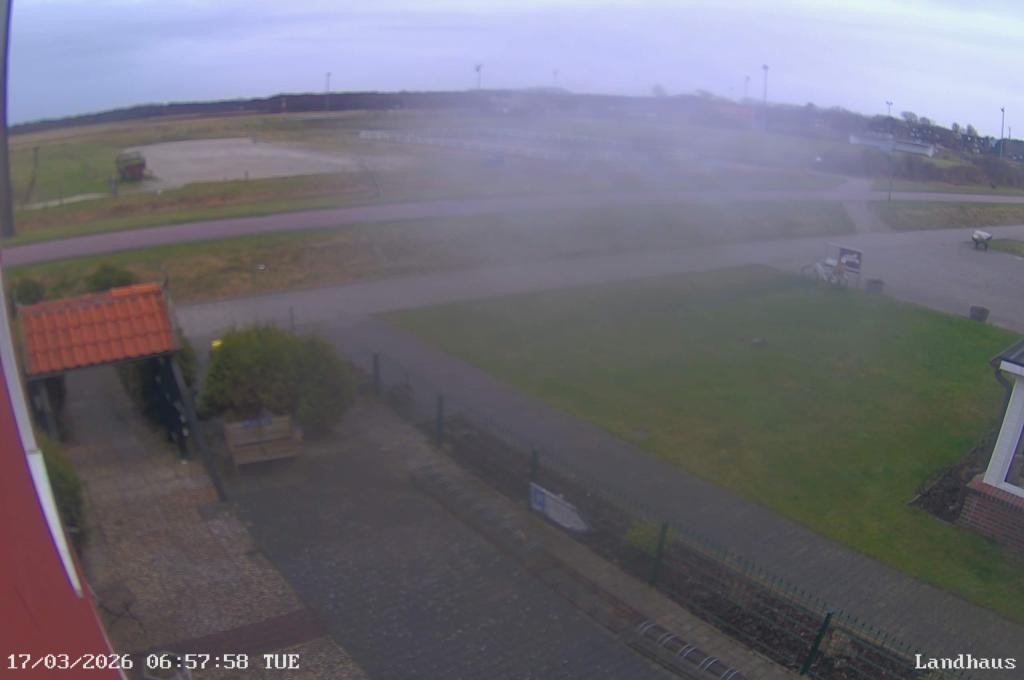 Archiv Foto Webcam Langeoog: Landhaus am Schniederdamm