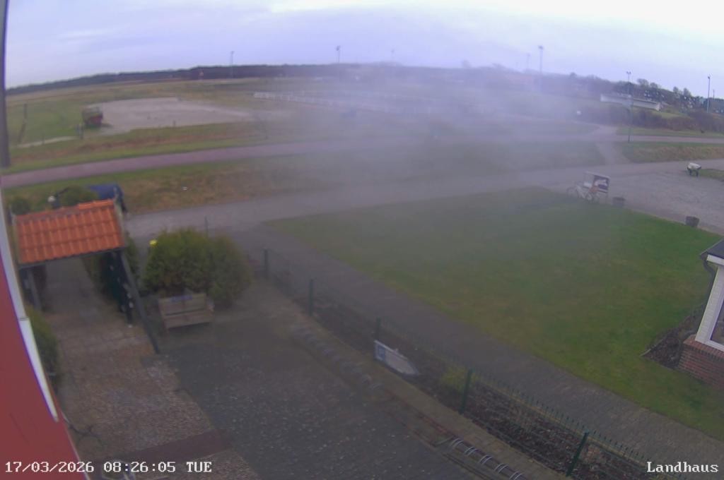 Archiv Foto Webcam Langeoog: Landhaus am Schniederdamm