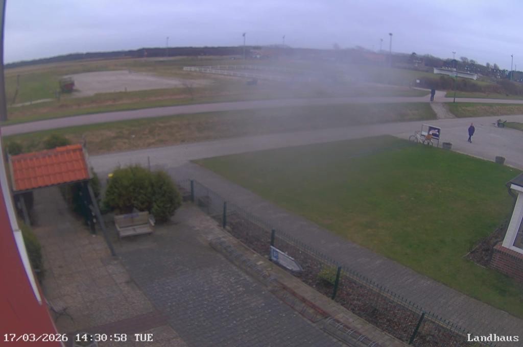 Archiv Foto Webcam Langeoog: Landhaus am Schniederdamm