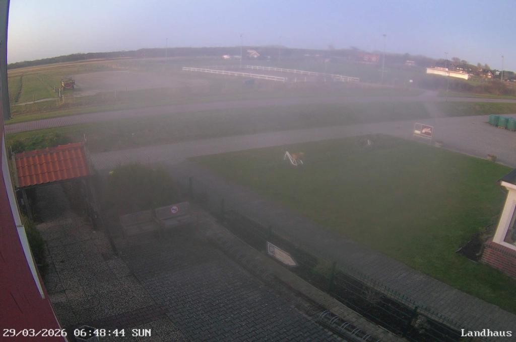 Archiv Foto Webcam Langeoog: Landhaus am Schniederdamm