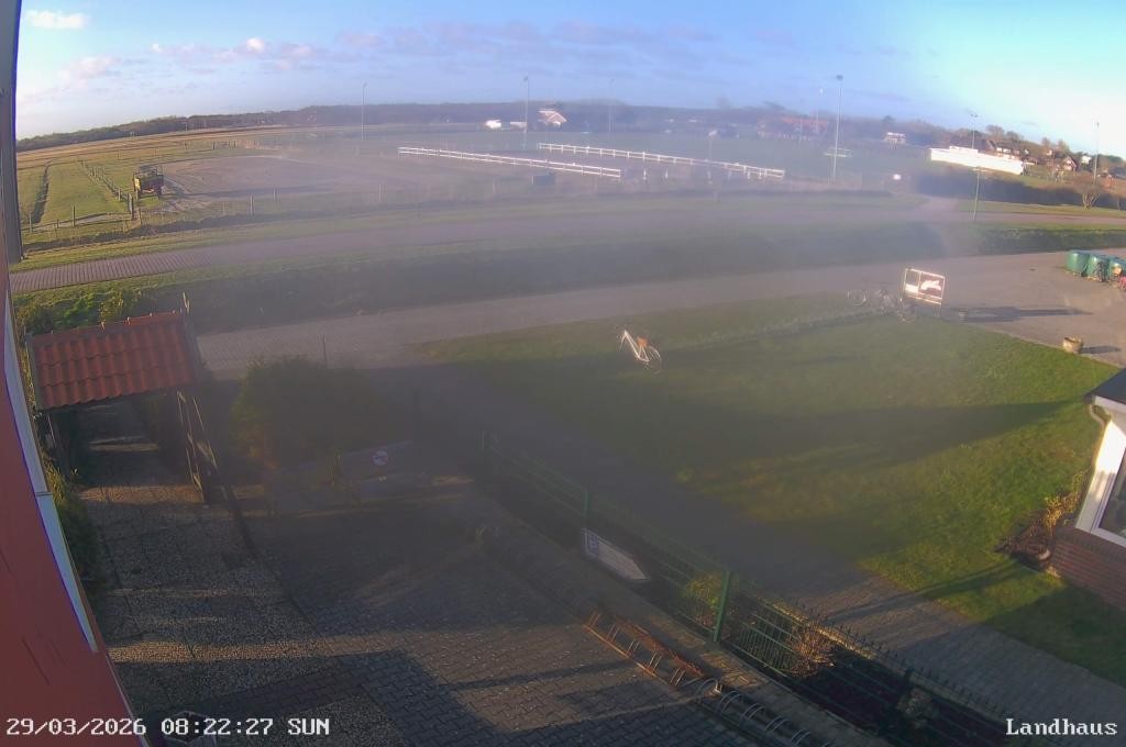 Archiv Foto Webcam Langeoog: Landhaus am Schniederdamm