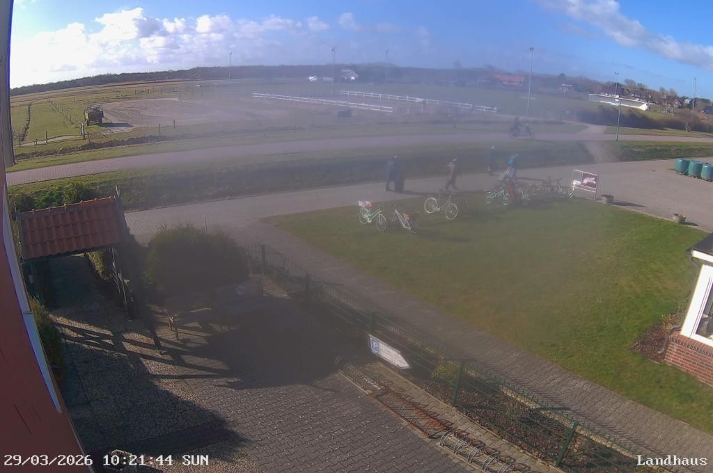 Archiv Foto Webcam Langeoog: Landhaus am Schniederdamm