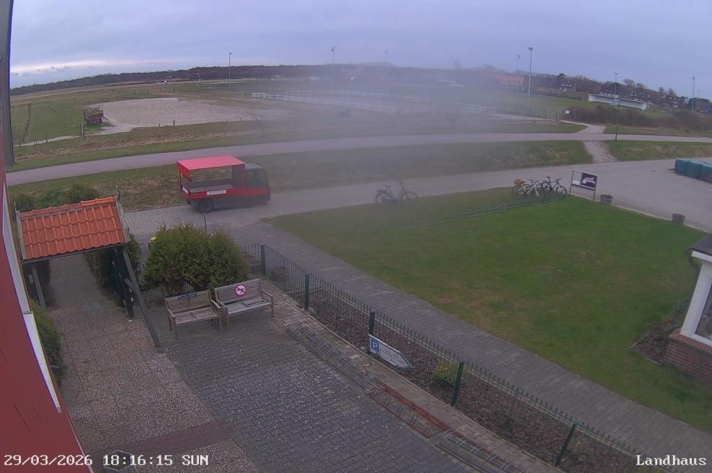 Archiv Foto Webcam Langeoog: Landhaus am Schniederdamm