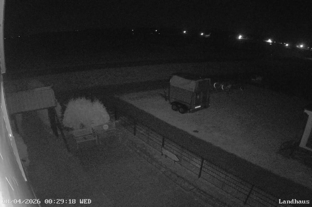 Archiv Foto Webcam Langeoog: Landhaus am Schniederdamm