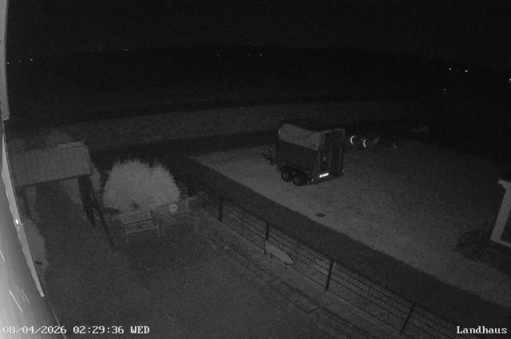 Archiv Foto Webcam Langeoog: Landhaus am Schniederdamm