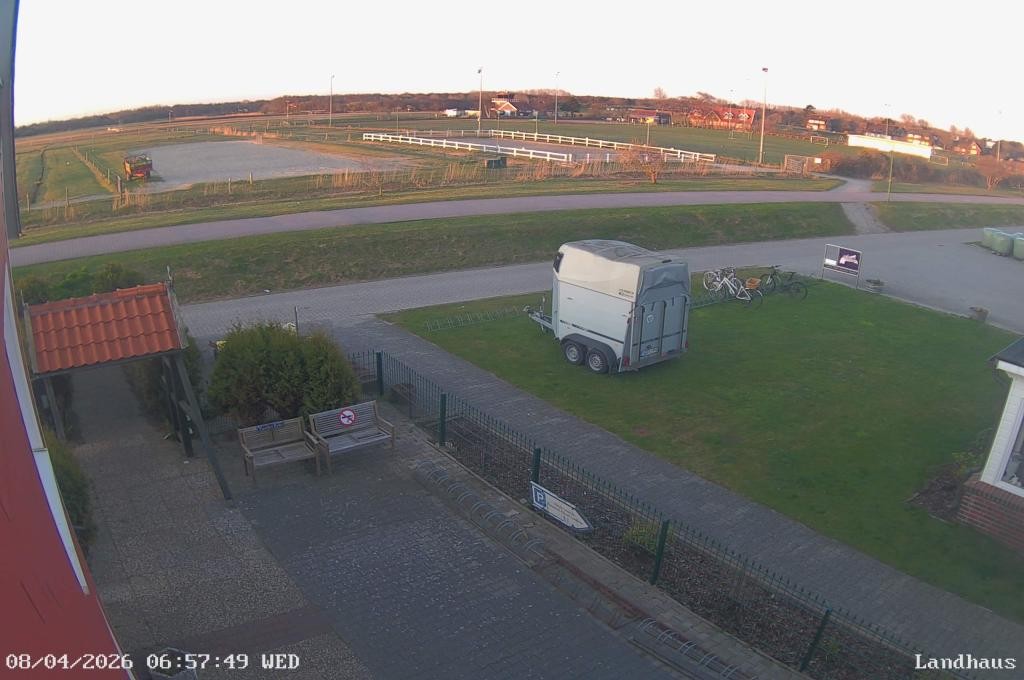 Archiv Foto Webcam Langeoog: Landhaus am Schniederdamm