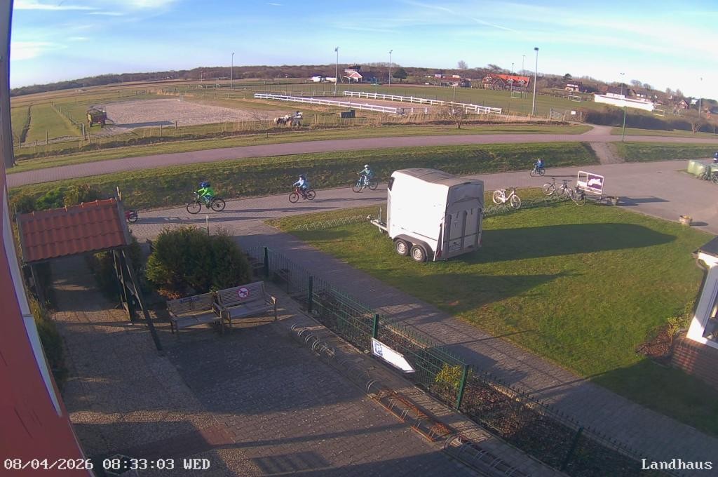 Archiv Foto Webcam Langeoog: Landhaus am Schniederdamm