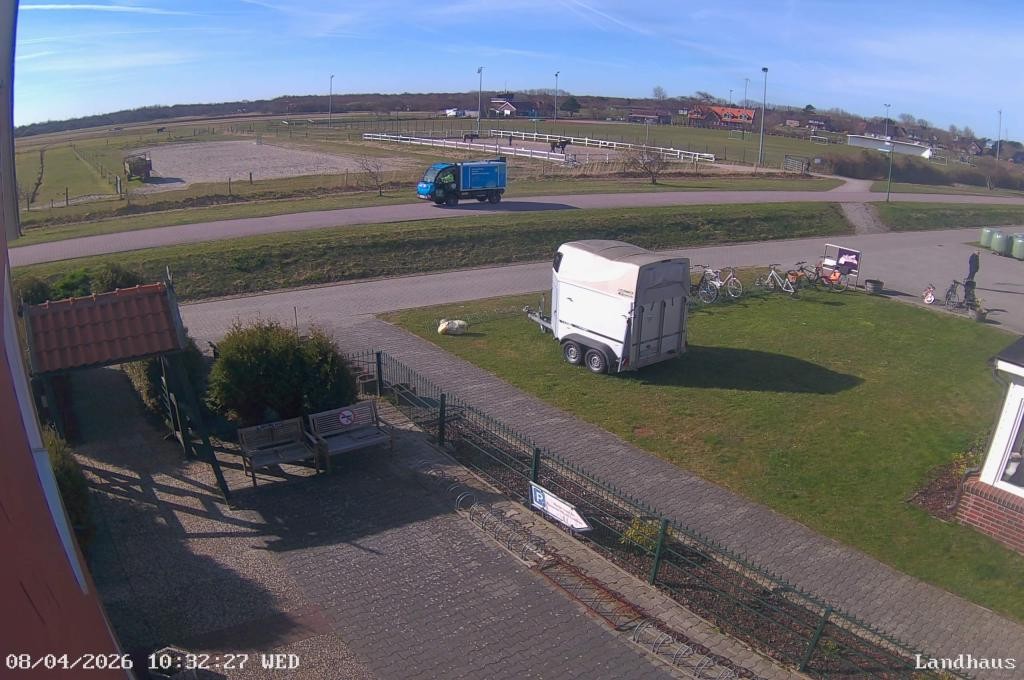 Archiv Foto Webcam Langeoog: Landhaus am Schniederdamm