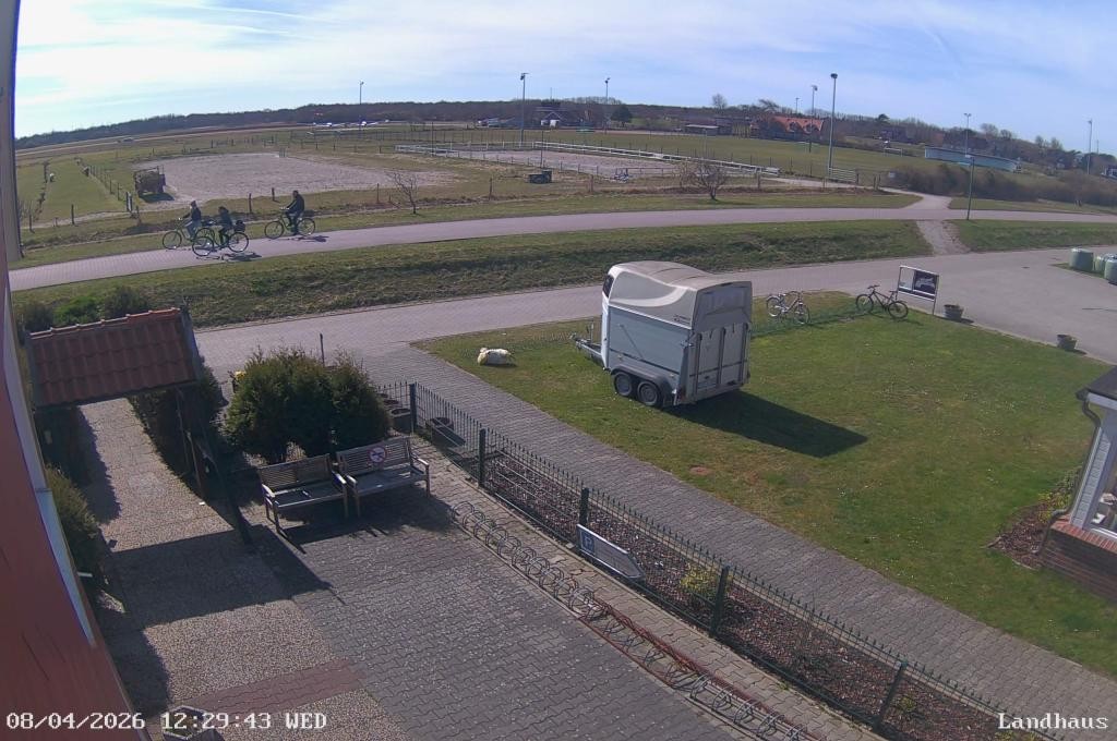 Archiv Foto Webcam Langeoog: Landhaus am Schniederdamm