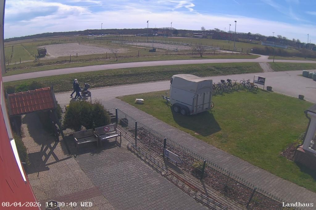 Archiv Foto Webcam Langeoog: Landhaus am Schniederdamm