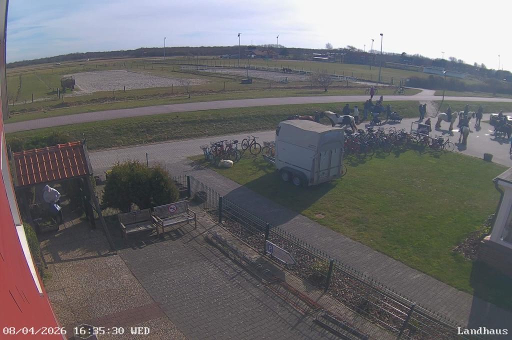 Archiv Foto Webcam Langeoog: Landhaus am Schniederdamm