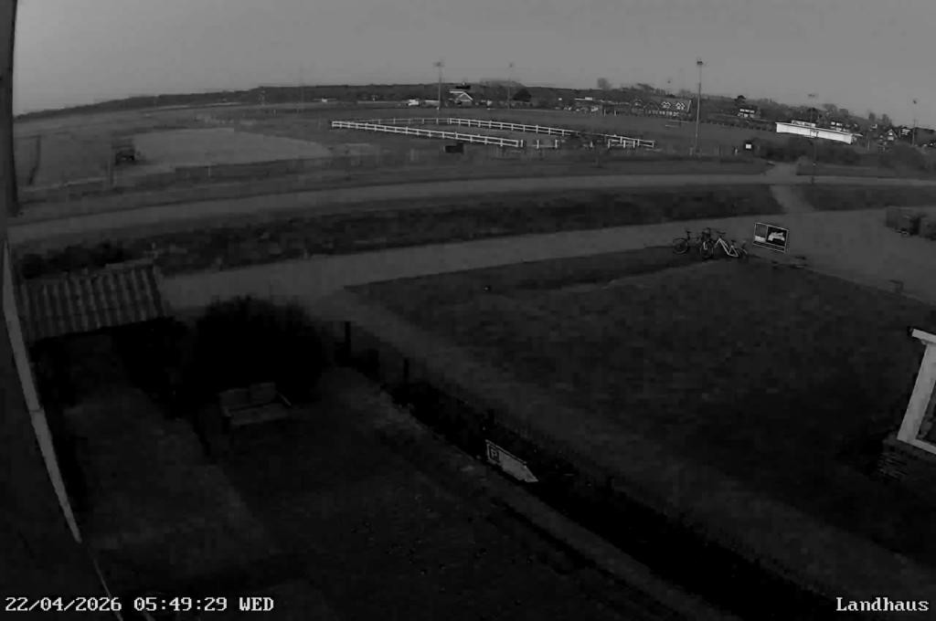 Archiv Foto Webcam Langeoog: Landhaus am Schniederdamm