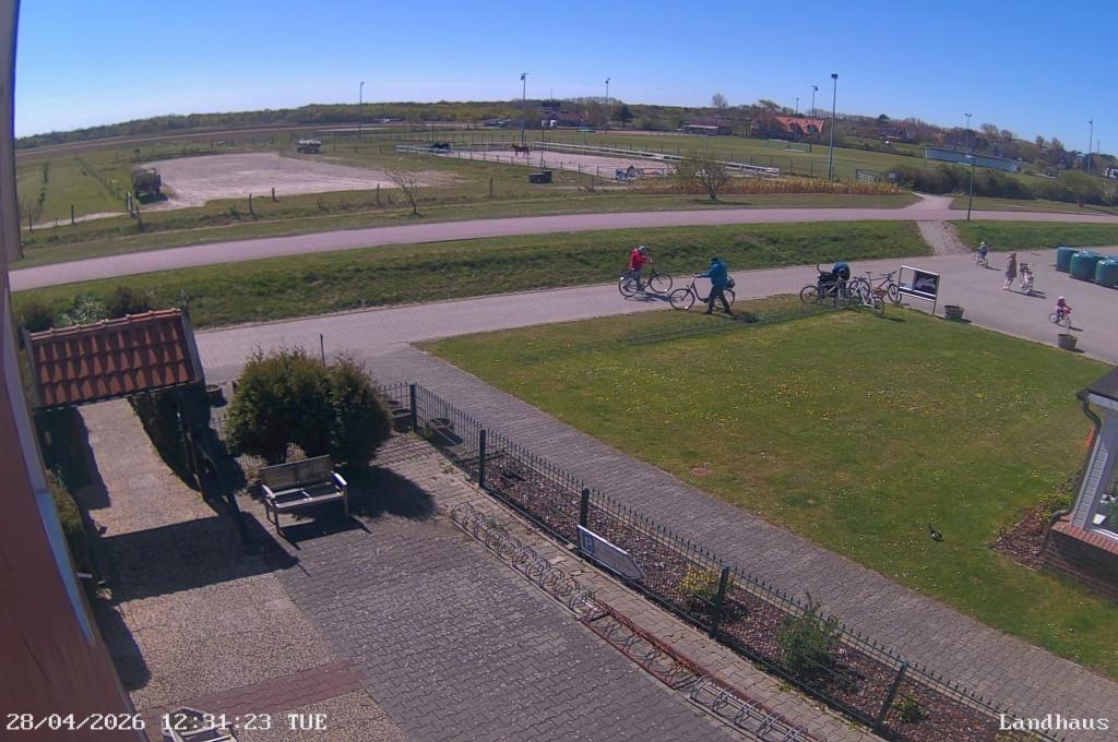 Archiv Foto Webcam Langeoog: Landhaus am Schniederdamm