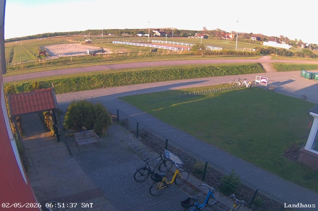 Archiv Foto Webcam Langeoog: Landhaus am Schniederdamm