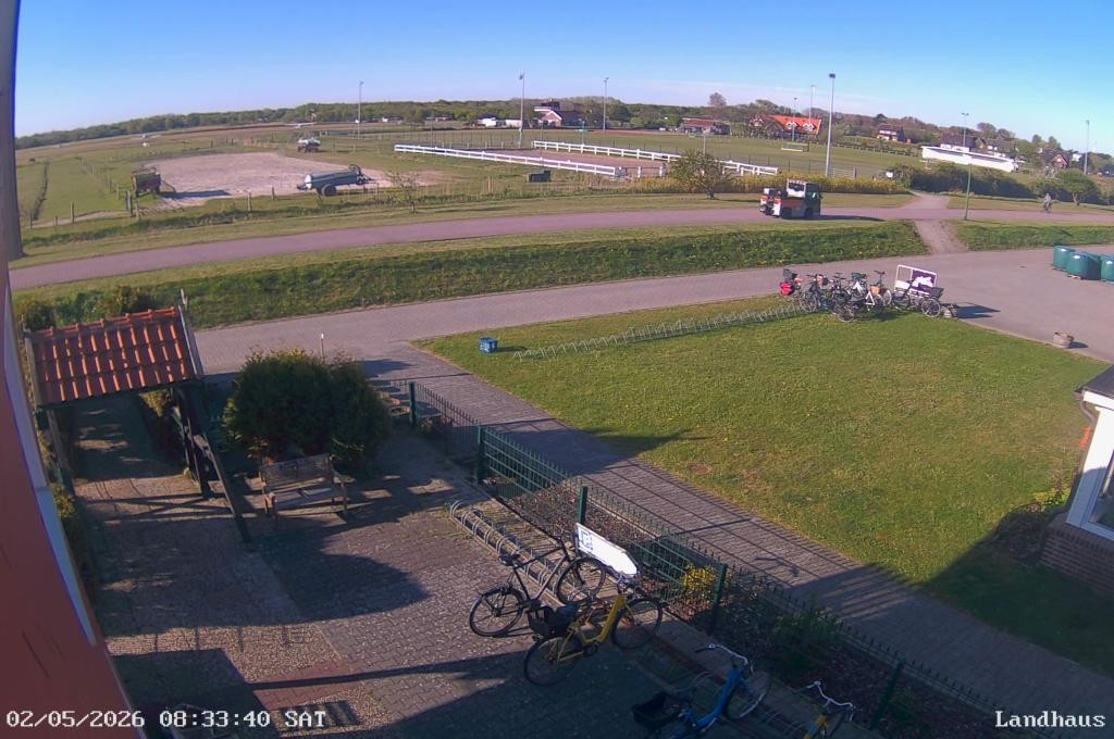 Archiv Foto Webcam Langeoog: Landhaus am Schniederdamm