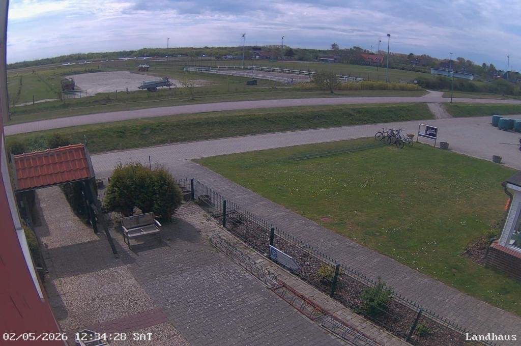 Archiv Foto Webcam Langeoog: Landhaus am Schniederdamm