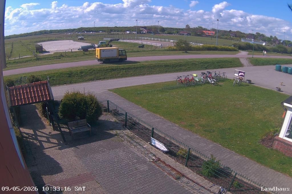 Archiv Foto Webcam Langeoog: Landhaus am Schniederdamm