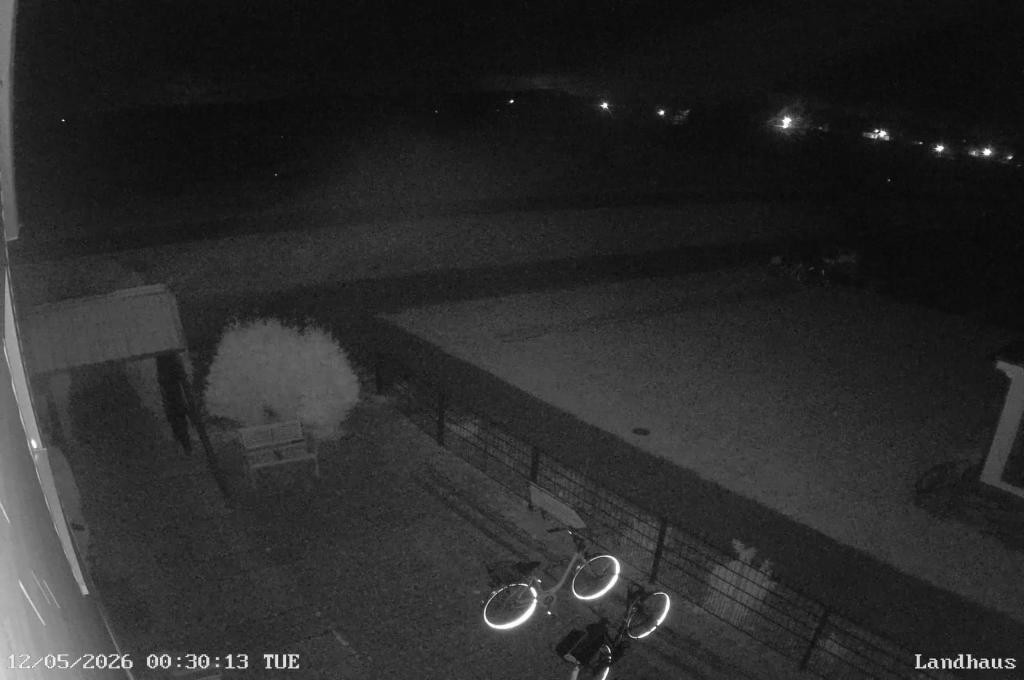 Archiv Foto Webcam Langeoog: Landhaus am Schniederdamm