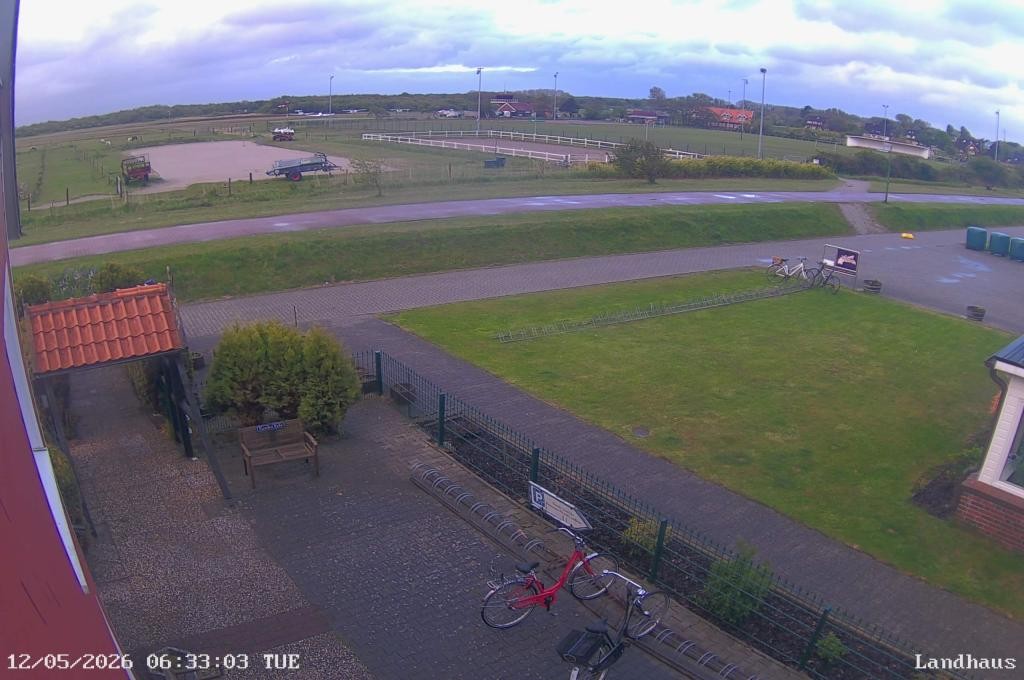 Archiv Foto Webcam Langeoog: Landhaus am Schniederdamm