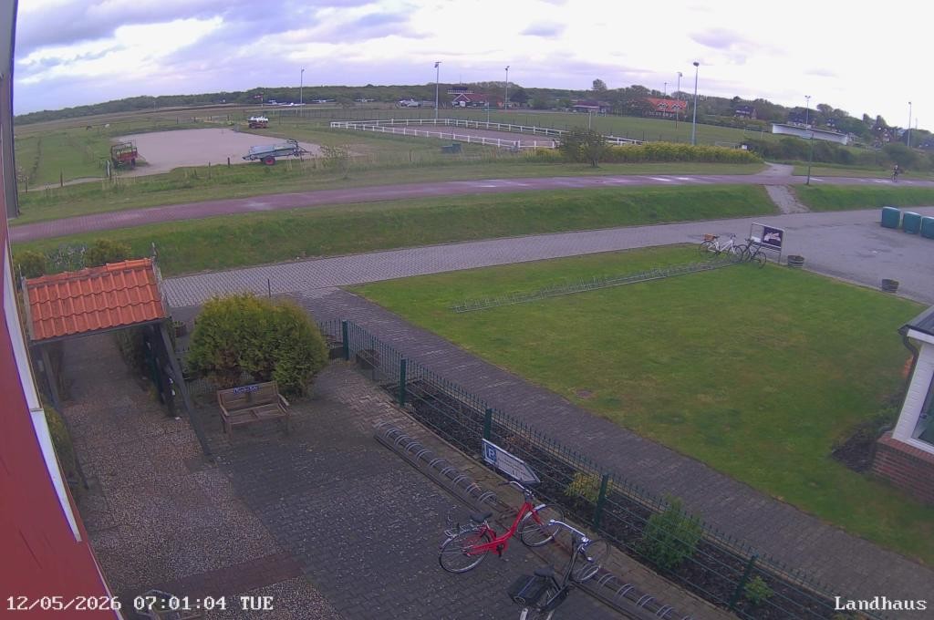 Archiv Foto Webcam Langeoog: Landhaus am Schniederdamm