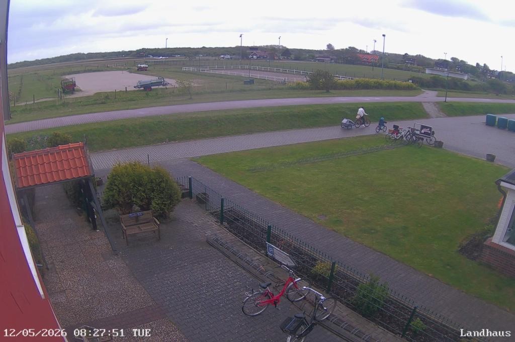 Archiv Foto Webcam Langeoog: Landhaus am Schniederdamm