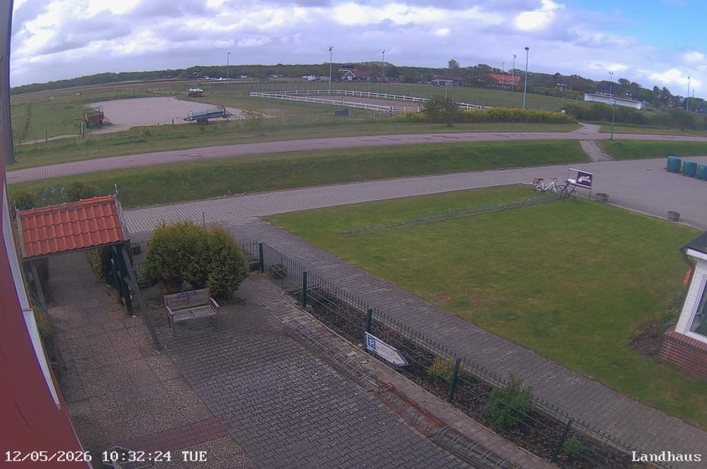 Archiv Foto Webcam Langeoog: Landhaus am Schniederdamm