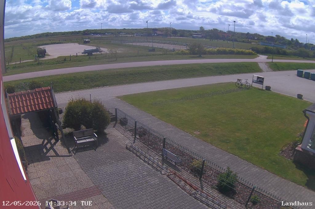 Archiv Foto Webcam Langeoog: Landhaus am Schniederdamm