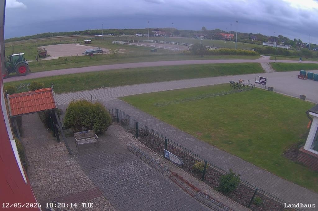Archiv Foto Webcam Langeoog: Landhaus am Schniederdamm
