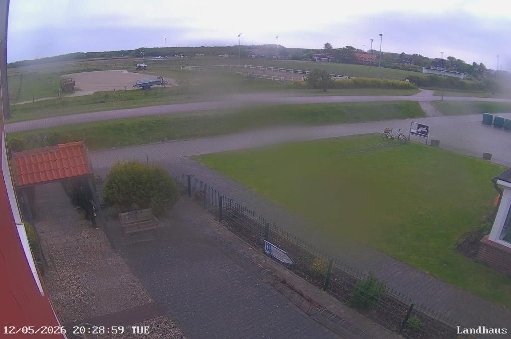 Archiv Foto Webcam Langeoog: Landhaus am Schniederdamm