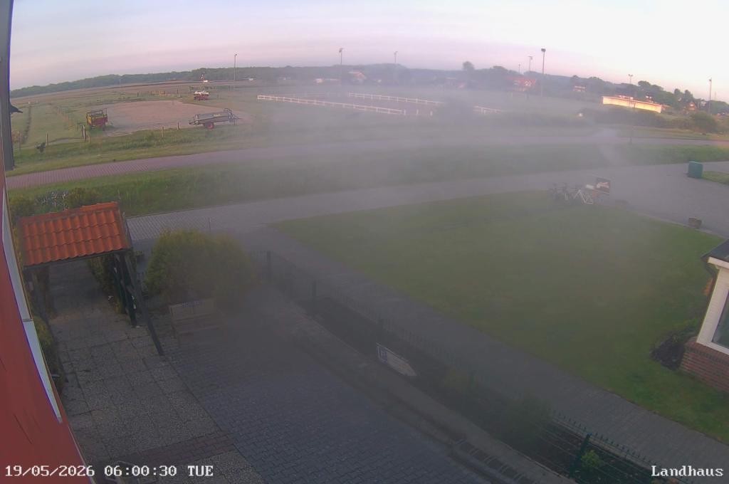 Archiv Foto Webcam Langeoog: Landhaus am Schniederdamm