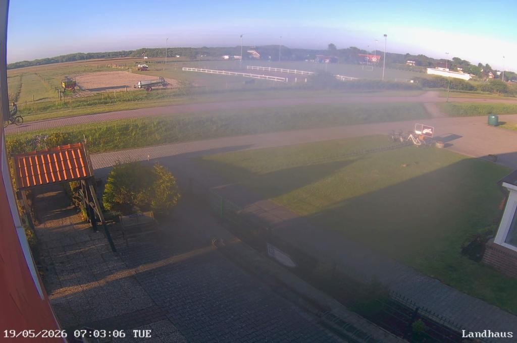 Archiv Foto Webcam Langeoog: Landhaus am Schniederdamm