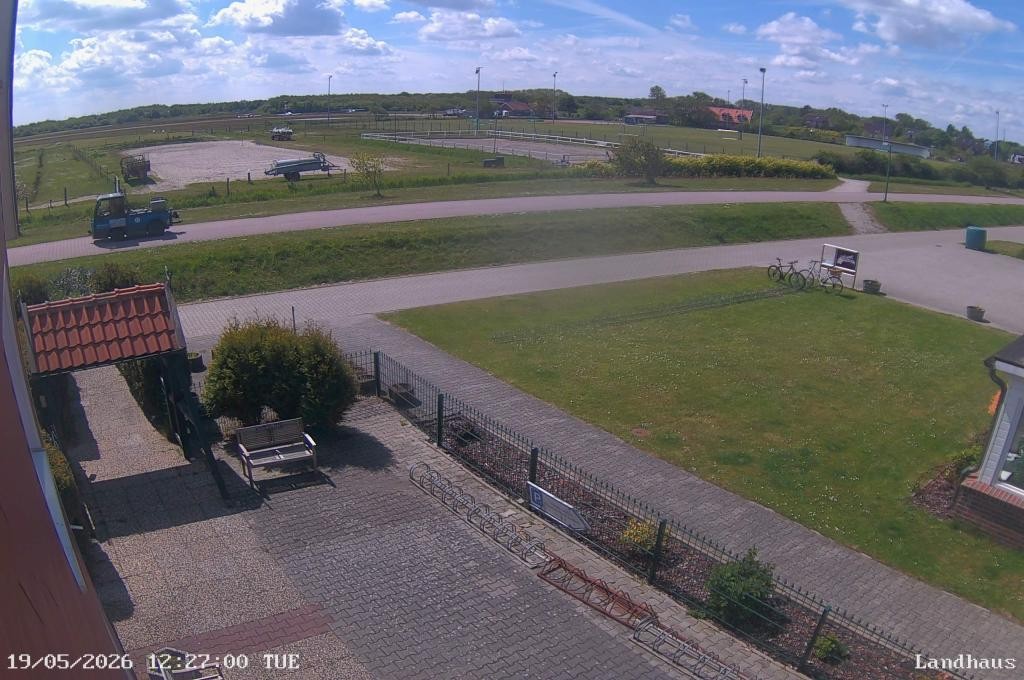 Archiv Foto Webcam Langeoog: Landhaus am Schniederdamm