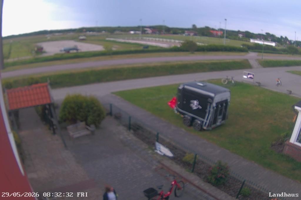 Archiv Foto Webcam Langeoog: Landhaus am Schniederdamm