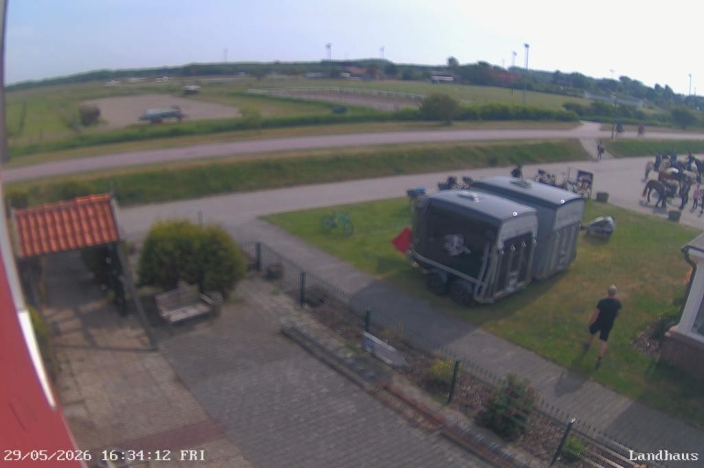 Archiv Foto Webcam Langeoog: Landhaus am Schniederdamm