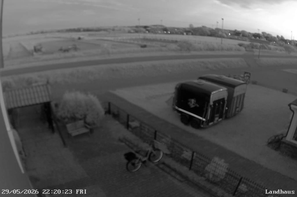 Archiv Foto Webcam Langeoog: Landhaus am Schniederdamm