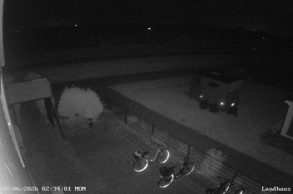 Archiv Foto Webcam Langeoog: Landhaus am Schniederdamm