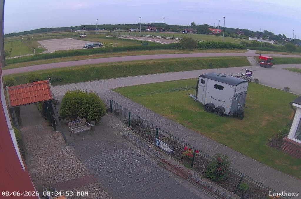 Archiv Foto Webcam Langeoog: Landhaus am Schniederdamm