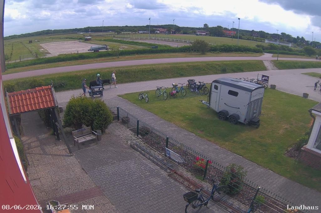 Archiv Foto Webcam Langeoog: Landhaus am Schniederdamm
