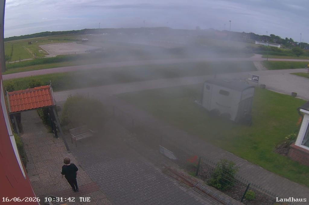 Archiv Foto Webcam Langeoog: Landhaus am Schniederdamm