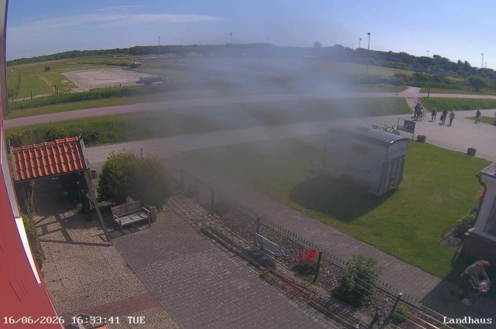 Archiv Foto Webcam Langeoog: Landhaus am Schniederdamm