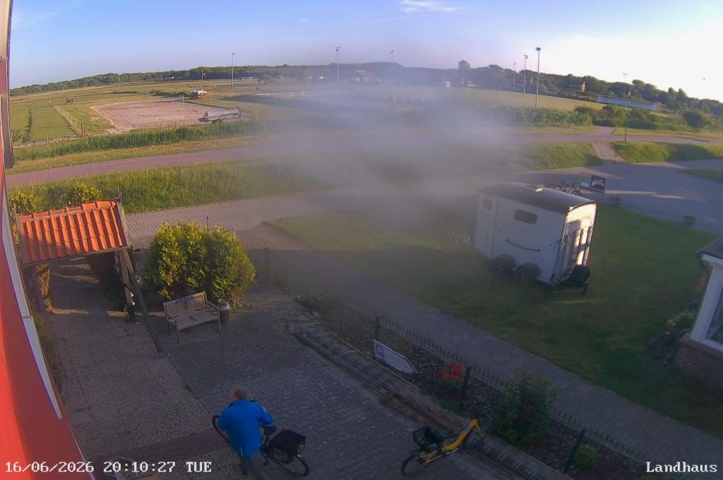 Archiv Foto Webcam Langeoog: Landhaus am Schniederdamm