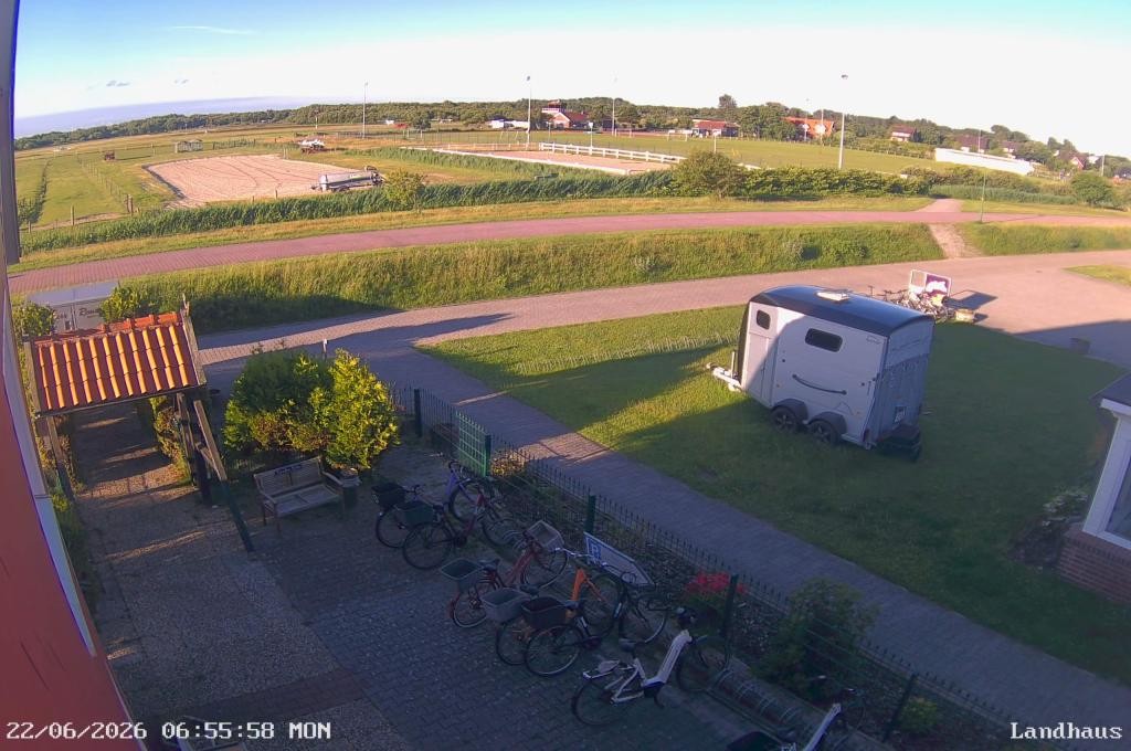 Archiv Foto Webcam Langeoog: Landhaus am Schniederdamm