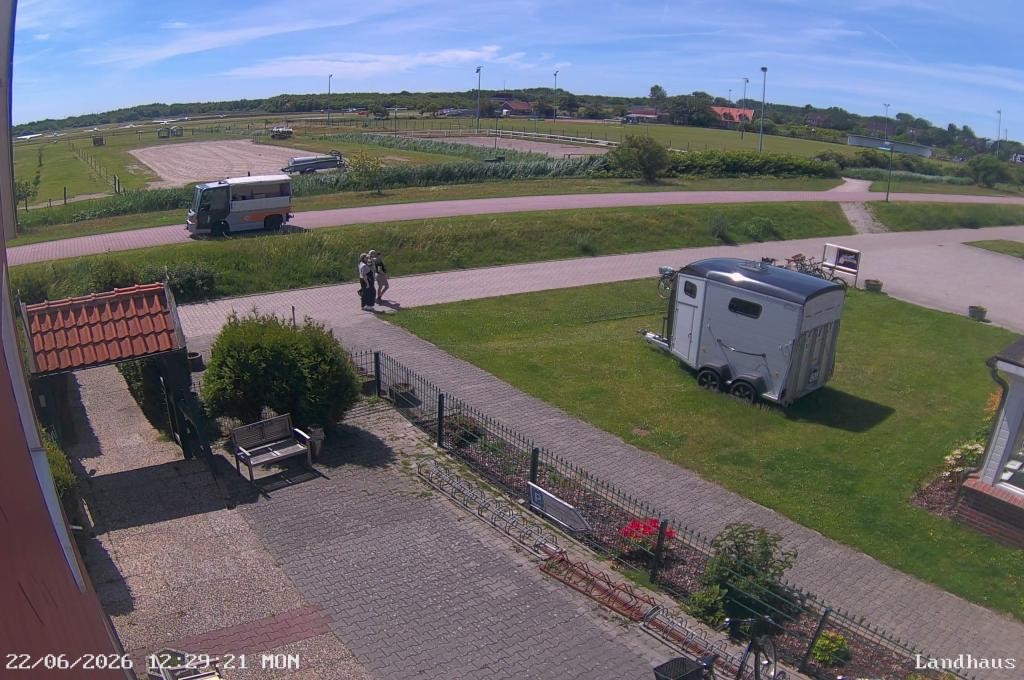 Archiv Foto Webcam Langeoog: Landhaus am Schniederdamm