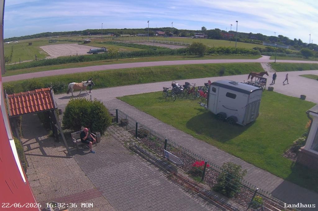 Archiv Foto Webcam Langeoog: Landhaus am Schniederdamm